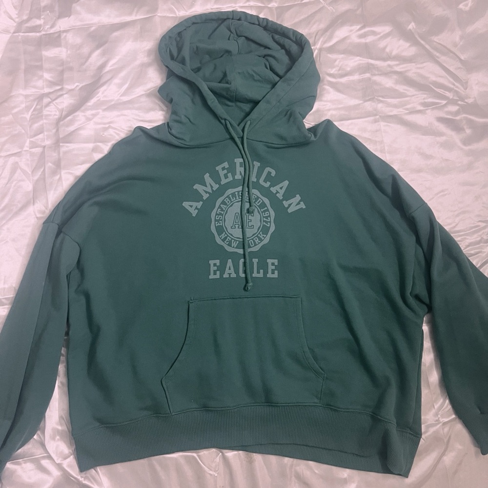 American eagle green hoodie